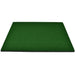 Green mat on a white background