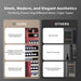 Comparison of wine and cigar storage solutions with 'Ours' on the left and 'Others' on the right.