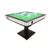 Multigame table with air hockey and pool table features on a white background