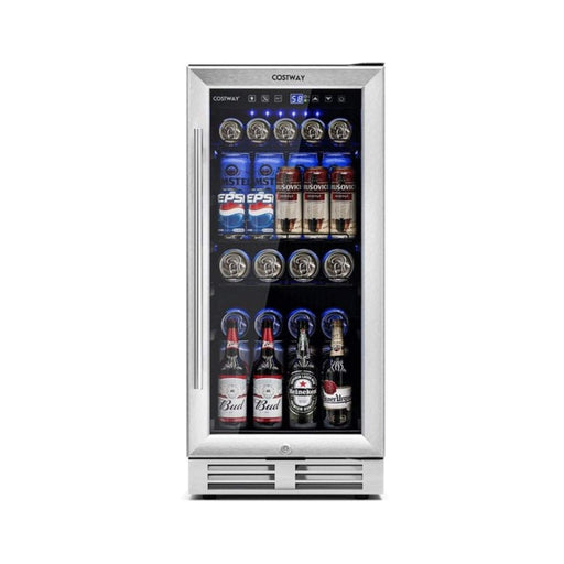 Cosway beverage cooler with drinks on a white background