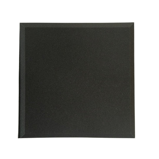 Black square frame on a white background