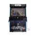 Arcade machine with 'TR-2' and 'Terminator Series' branding on a white background