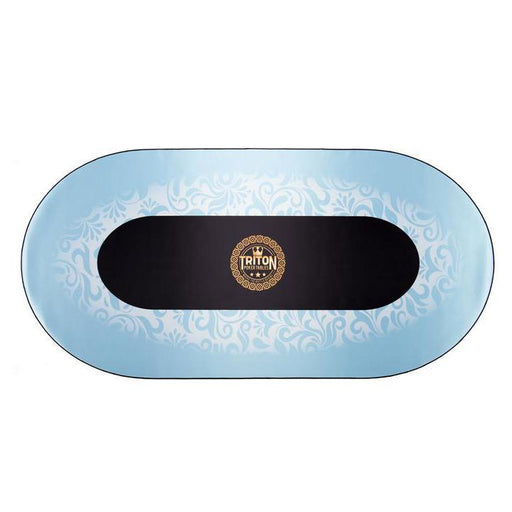 Decorative tray with intricate patterns and Triton logo on a white background